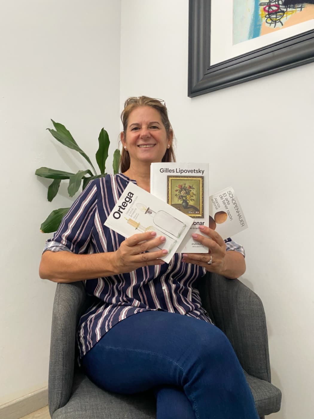 Valeria Fuster en su consulta